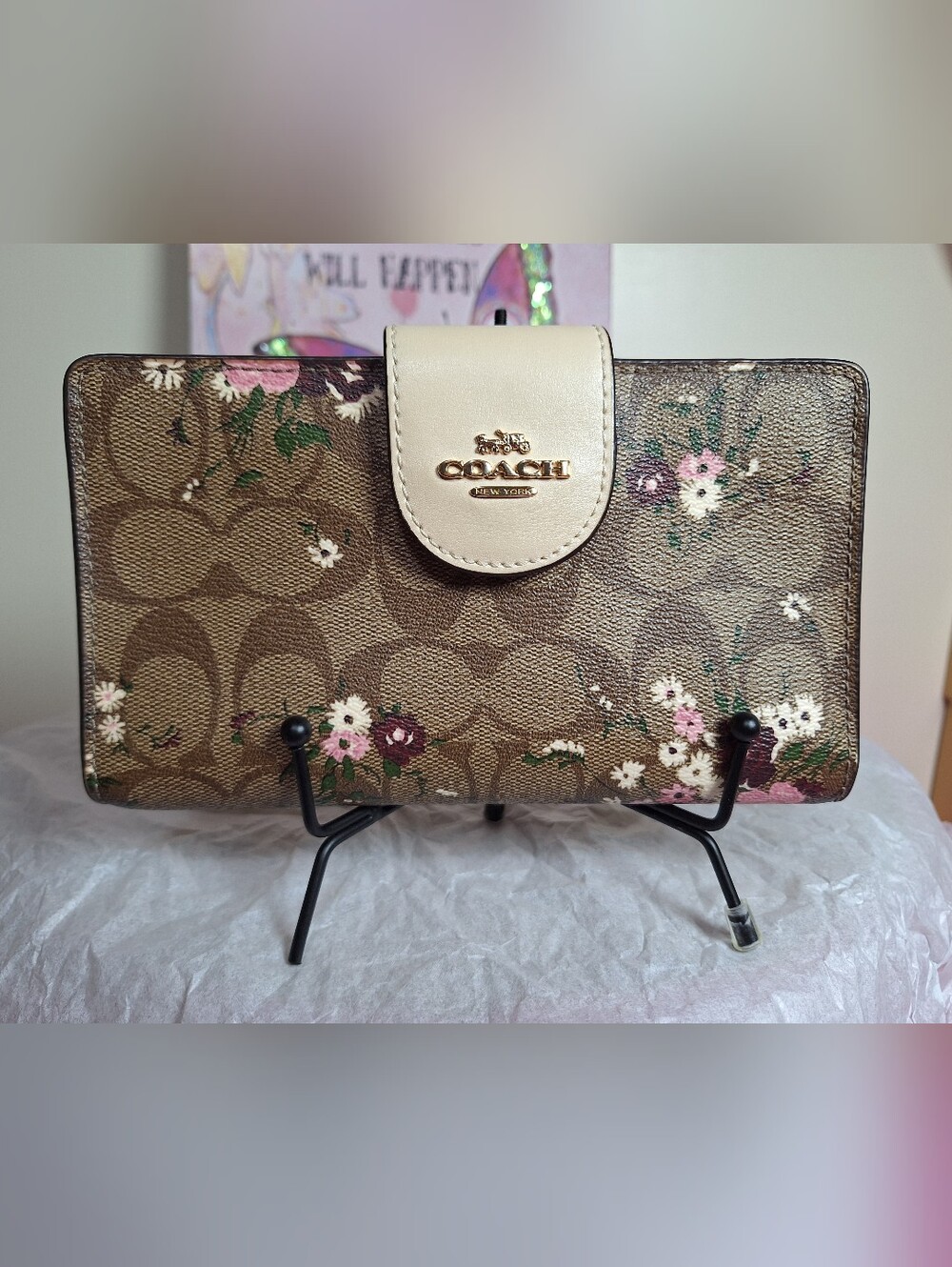 Coach Florar Wallet Wristlet